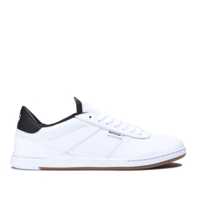 Tenis Bajos Supra ELEVATE Hombre Blancas/Negras/Blancas (MX-96201)